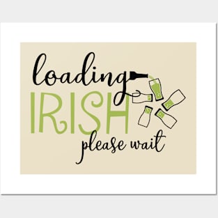 Loading Irish Please Wait... Posters and Art